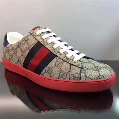 black and red gucci shoes